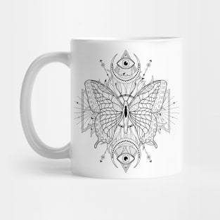 Swallowtail Butterfly | Sacred Geometry Mug